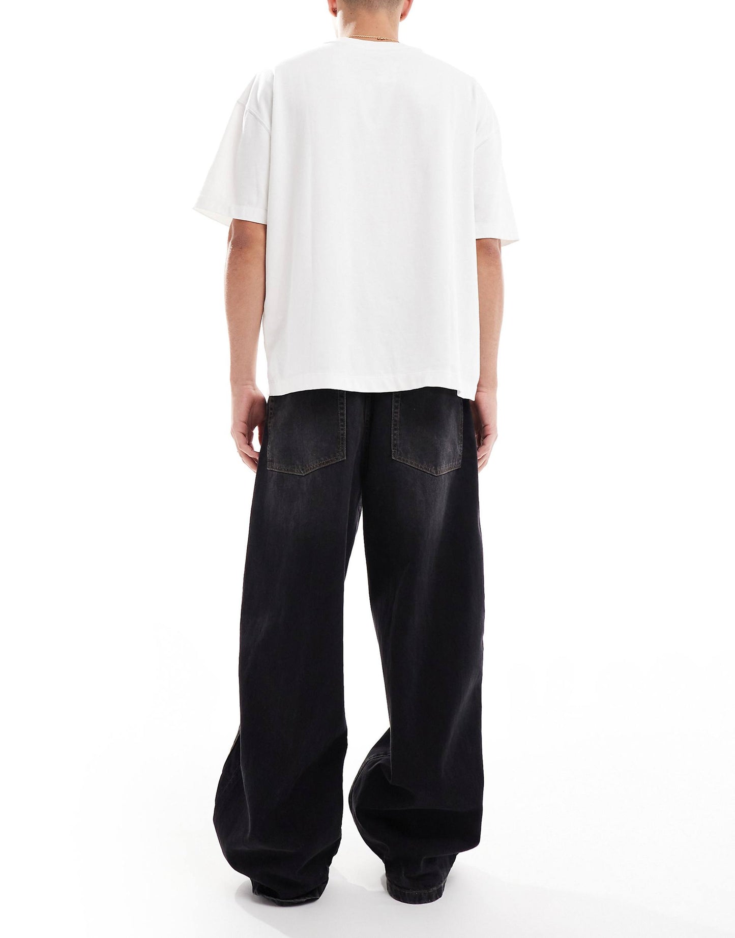 Co-Ord Super Baggy Jeans With Seam Details