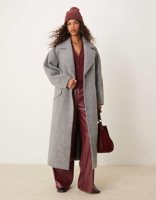 Chuck On Cosy Boucle Coat