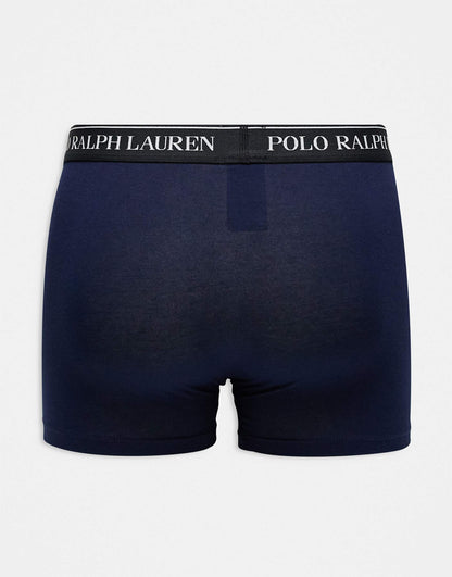 5 Pack Trunks With Logo Waistband