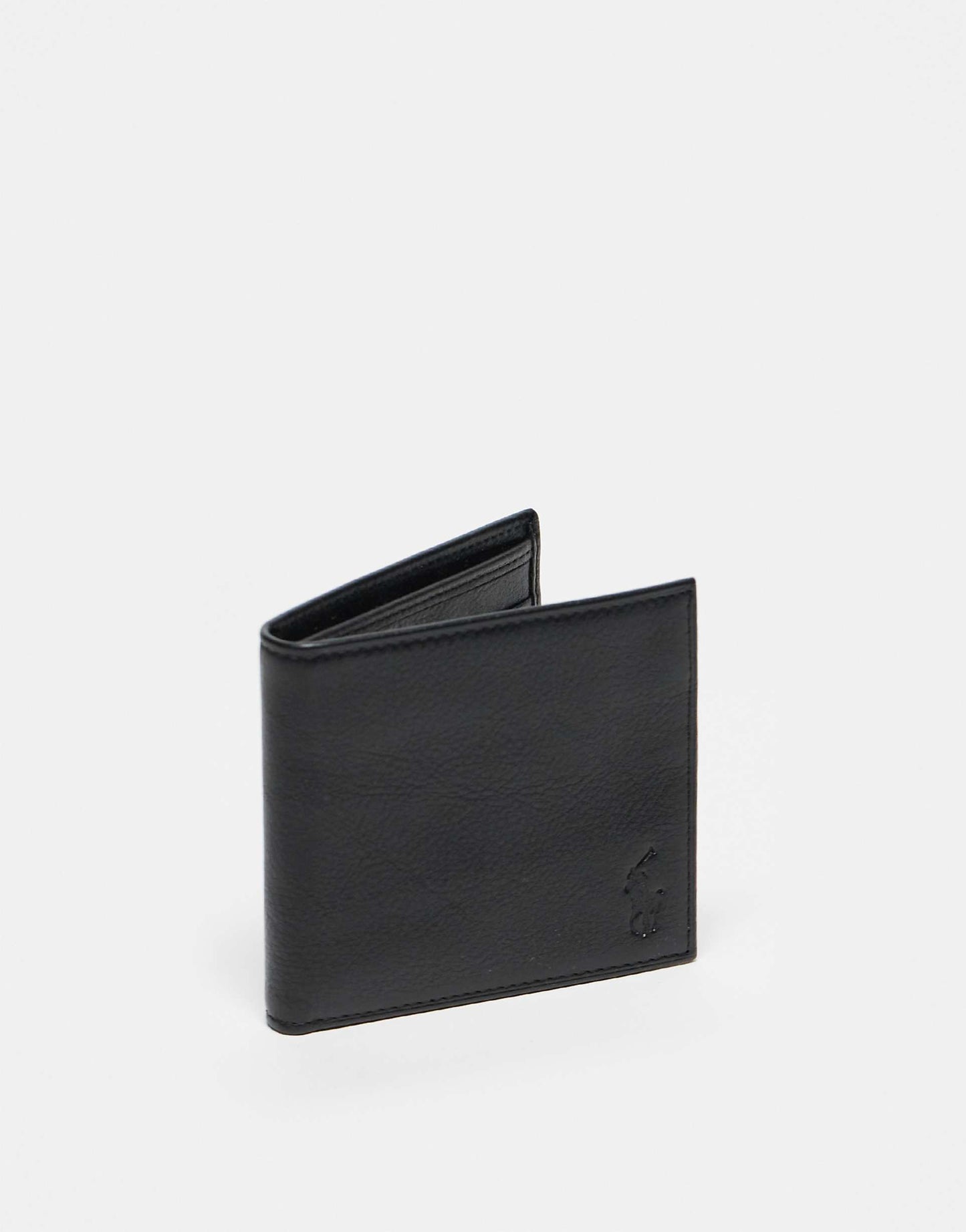 Leather Bifold Wallet With Logo