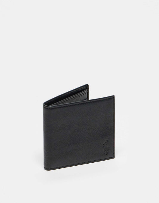 Leather Bifold Wallet With Logo