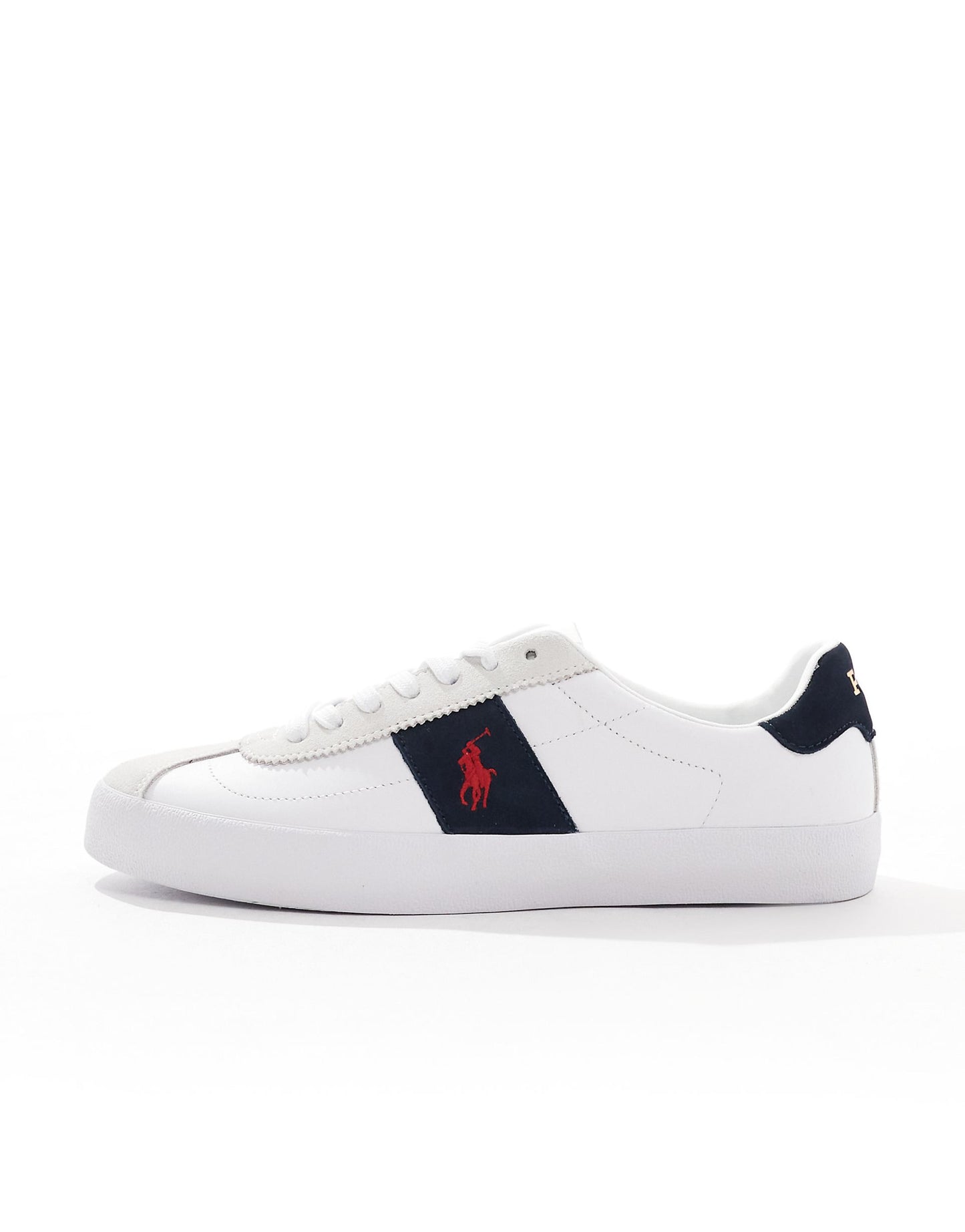 Court Vulc Leather Suede Mix Trainer