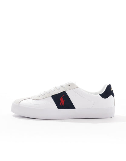 Court Vulc Leather Suede Mix Trainer