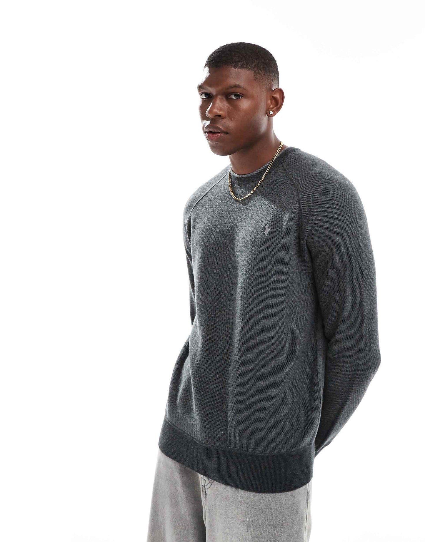 Icon Logo Cotton Knit Jumper