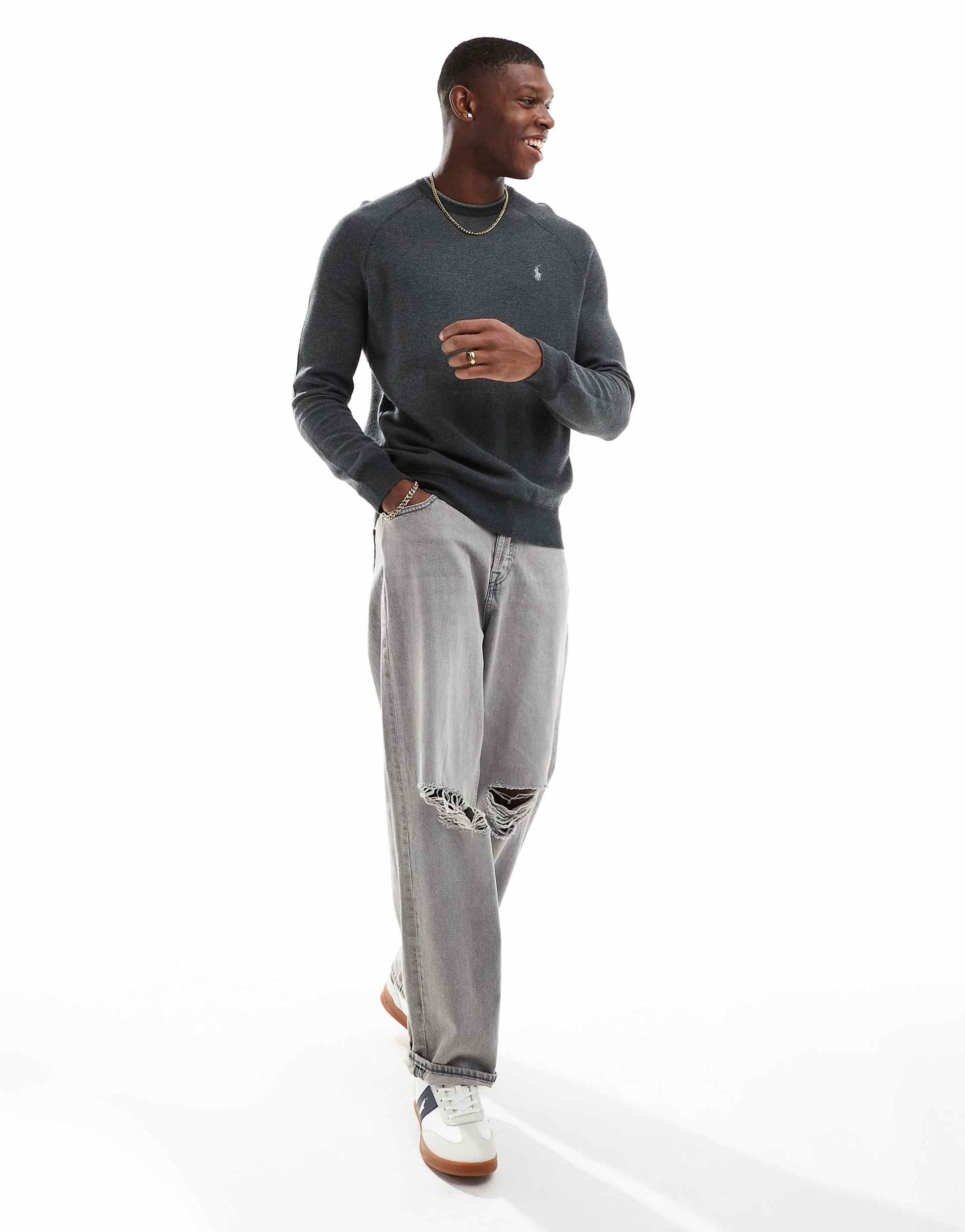 Icon Logo Cotton Knit Jumper