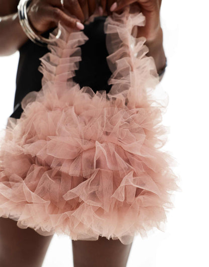 Dream Tulle Ruffle Bag