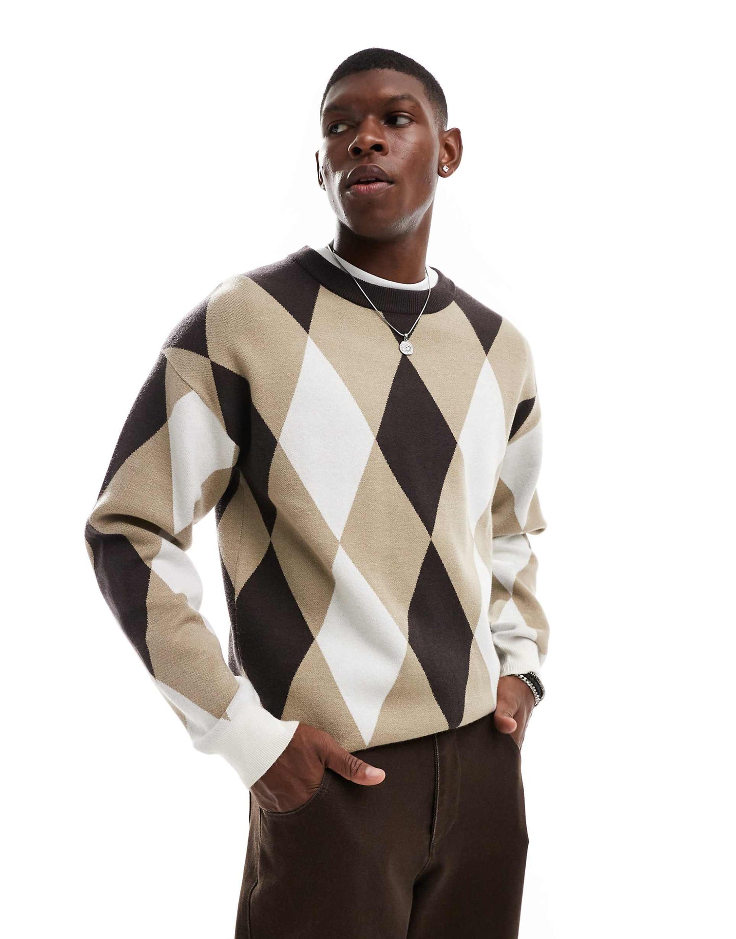 Oversized Crew Neck Jumper