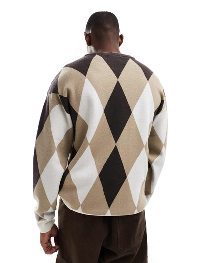 Oversized Crew Neck Jumper