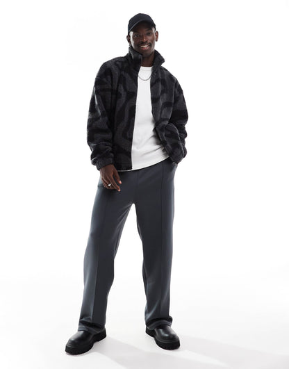 Teddy Zip Up Jacket