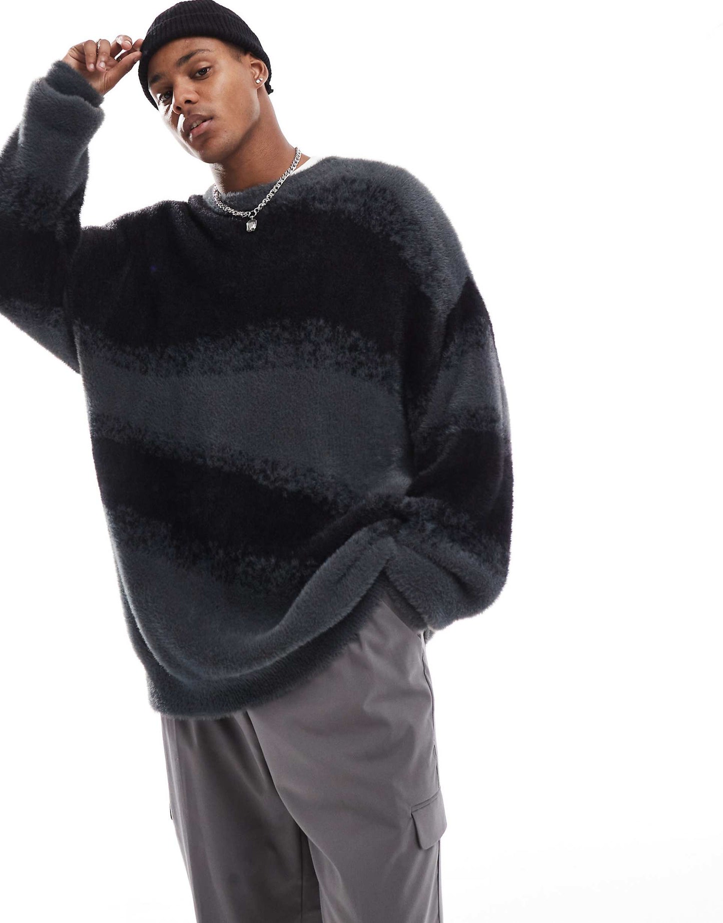 Oversized Crew Neck Jumper