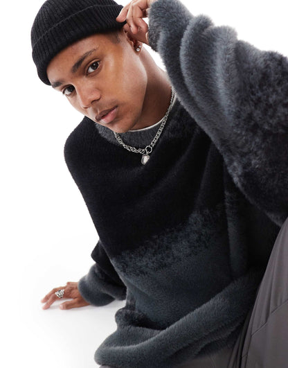 Oversized Crew Neck Jumper