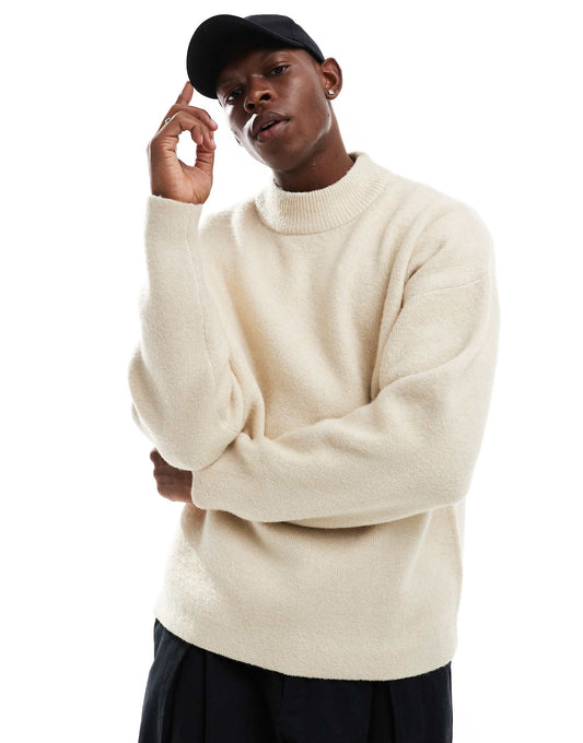 Oversized Crew Neck Jumper