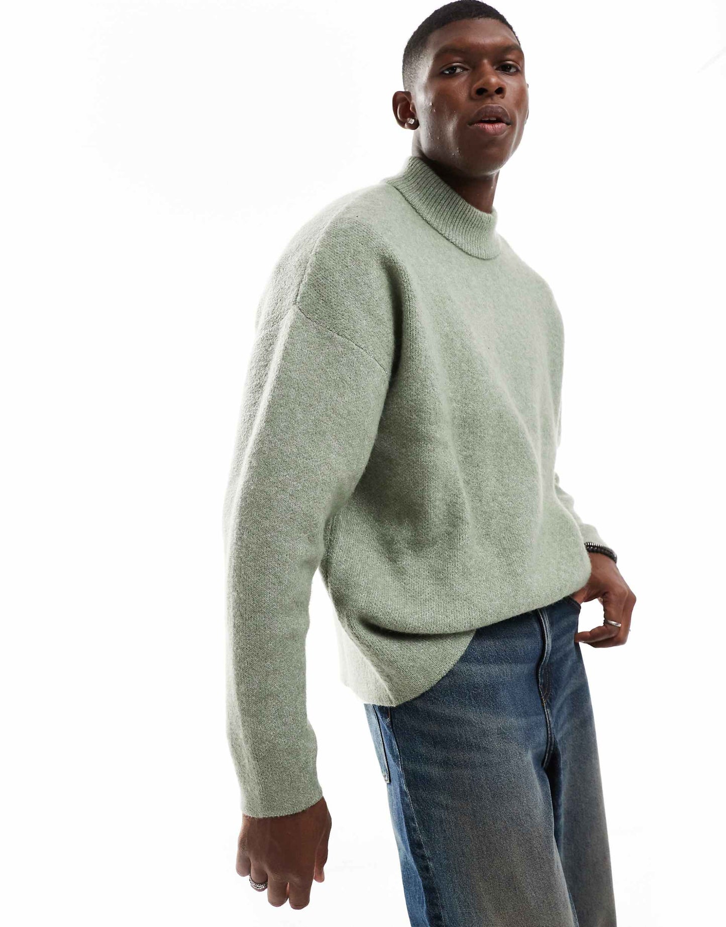 Oversized Crew Neck Jumper
