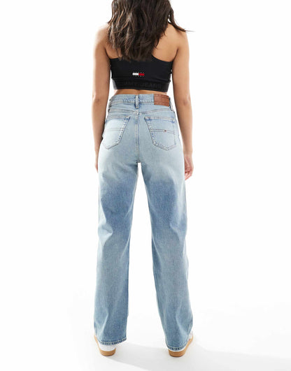 Betsy Mid Rise Straight Leg Jeans