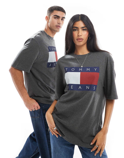 Unisex Large Flag Logo T-Shirt