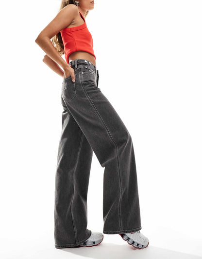 Claire High Rise Wide Leg Jeans