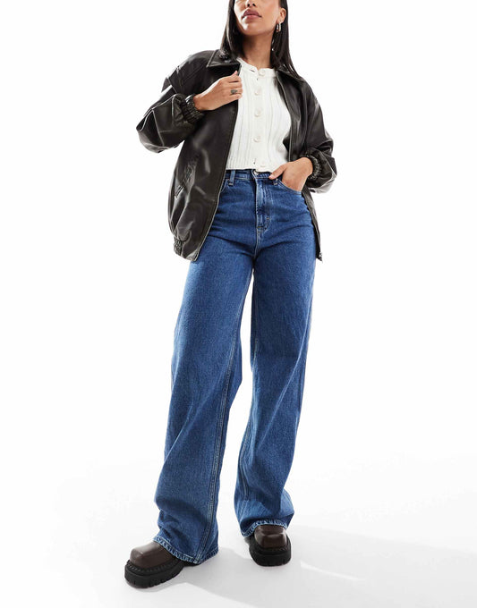 Claire High Rise Wide Leg Jeans