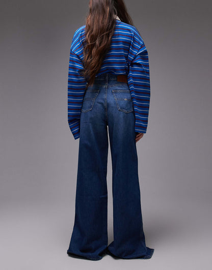 Claire High Rise Front Seam Jeans