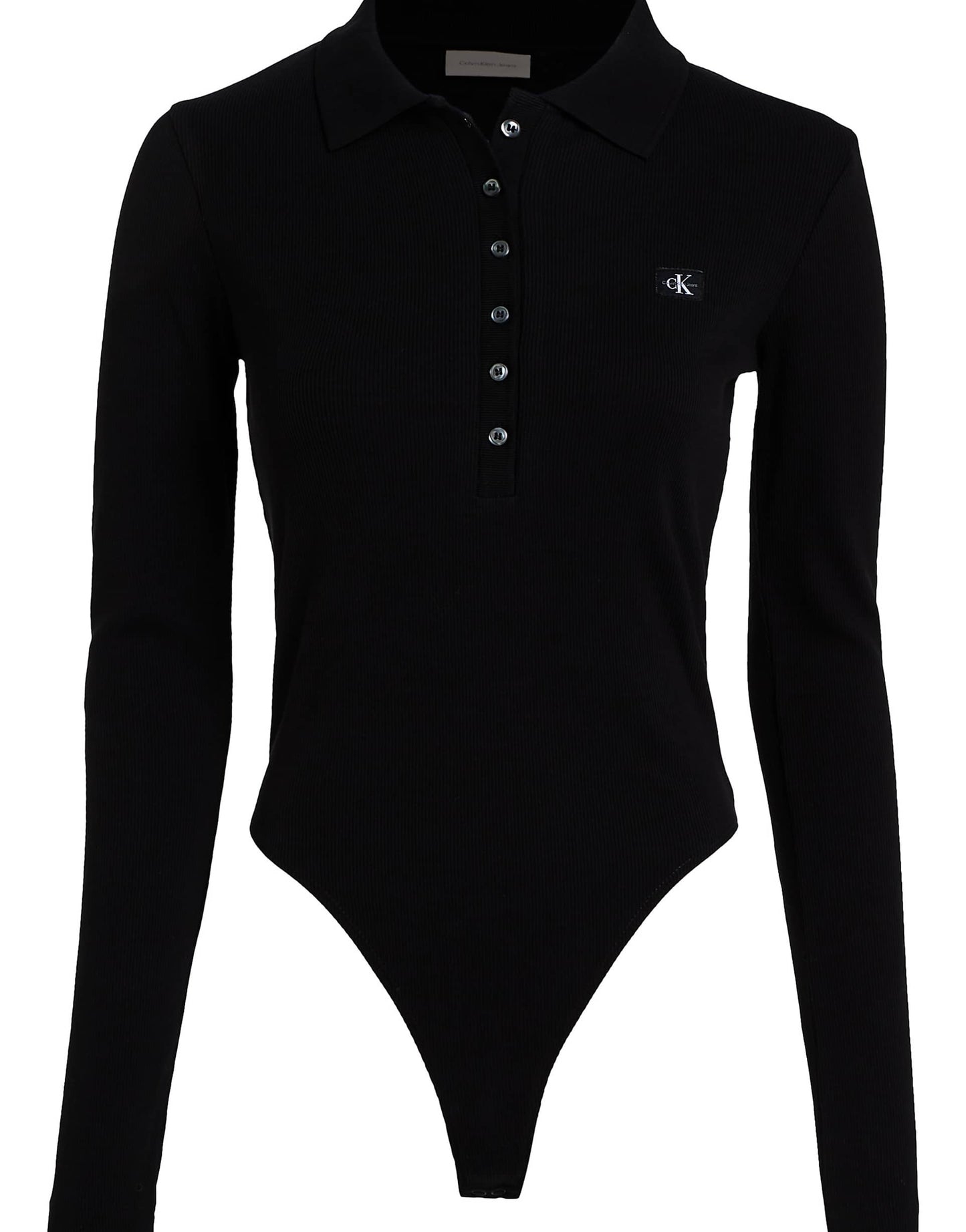 Jeans Woven Label Bodysuit