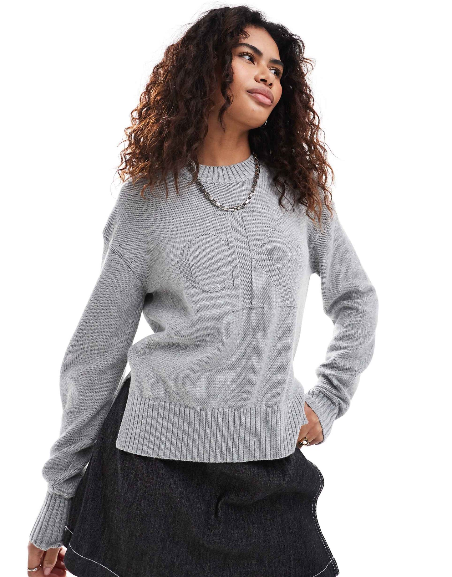 Intarsia Loose Jumper