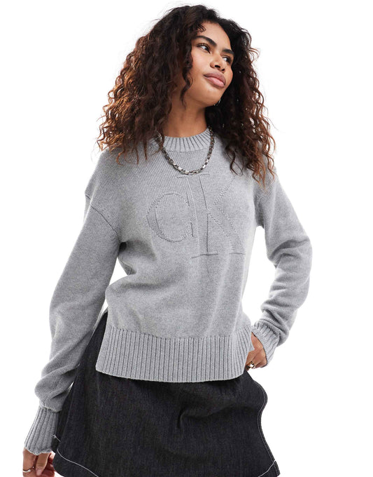 Intarsia Loose Jumper