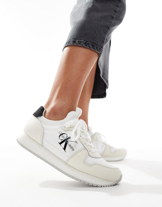 Jeans Logo Runner Trainers