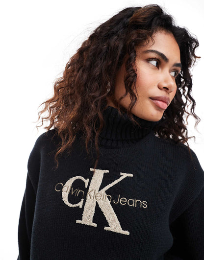 Jeans Chenille Monologo Jumper