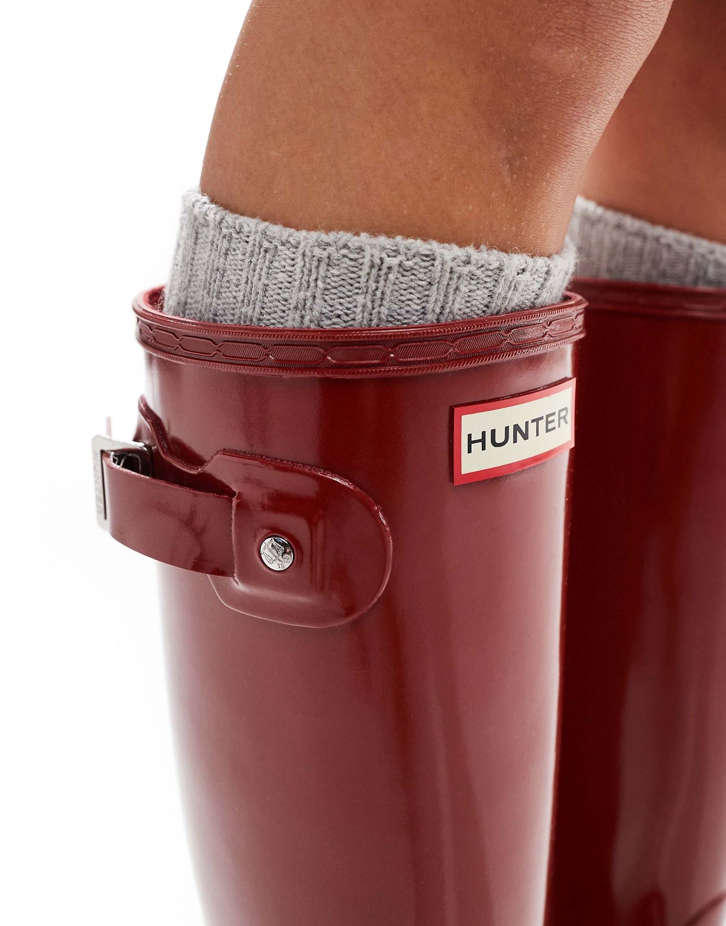 Tall Gloss Wellington Boot