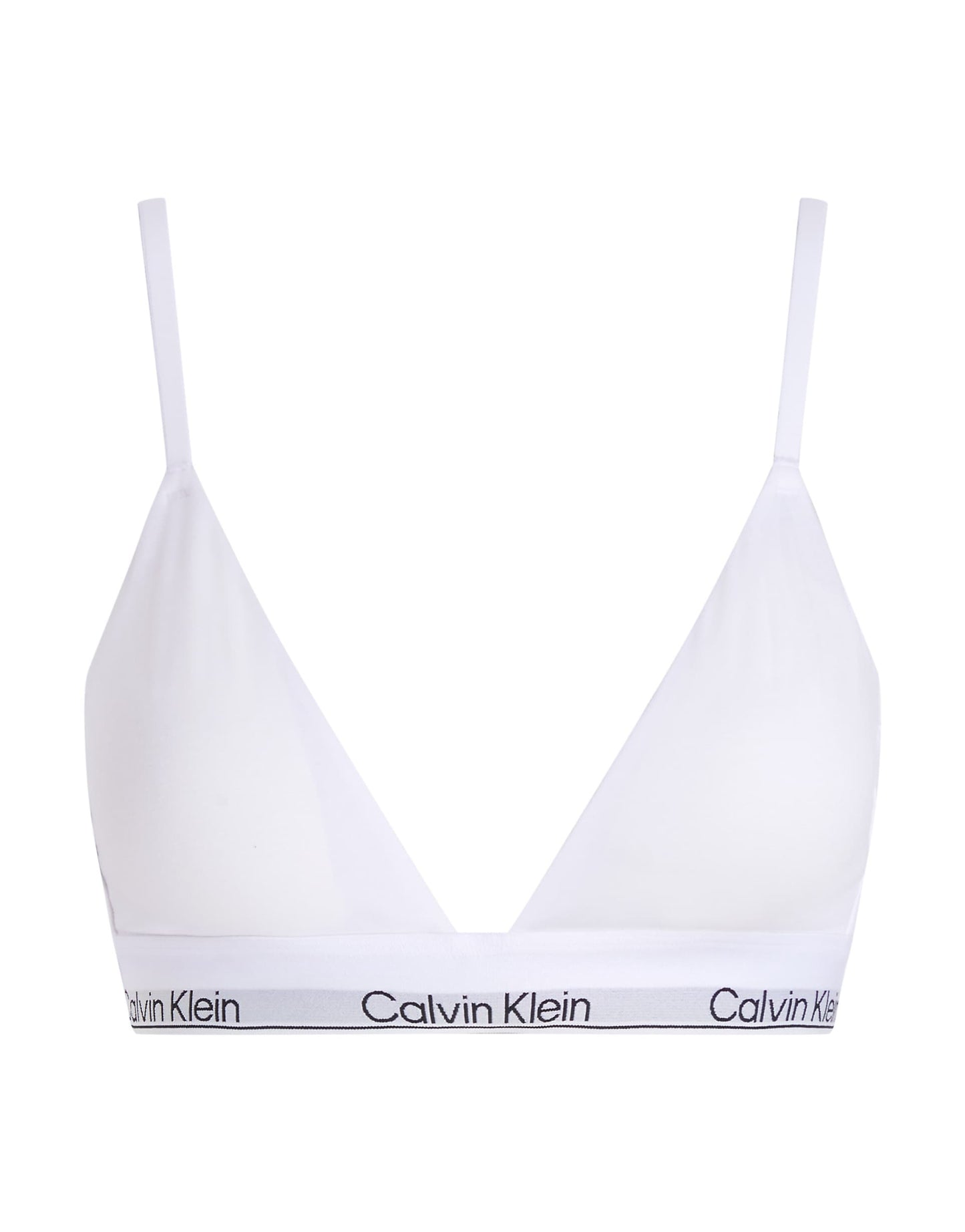Modern Cotton Lightly Lined Triangle Logo Tape Bralette