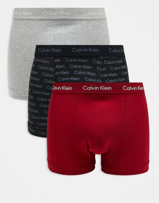 Cotton Stretch 3 Pack Trunk