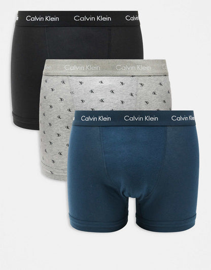 Cotton Stretch 3 Pack Trunk