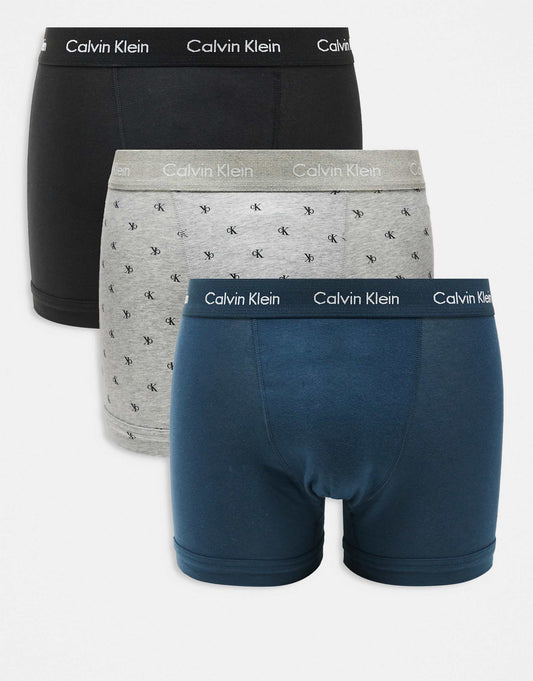 Cotton Stretch 3 Pack Trunk