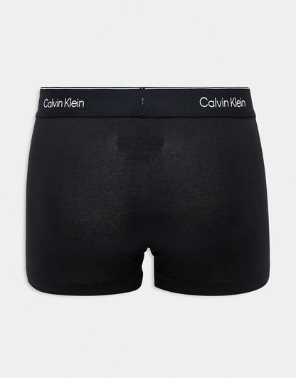 Modern Cotton 3 Pack Trunk With Black Waistband
