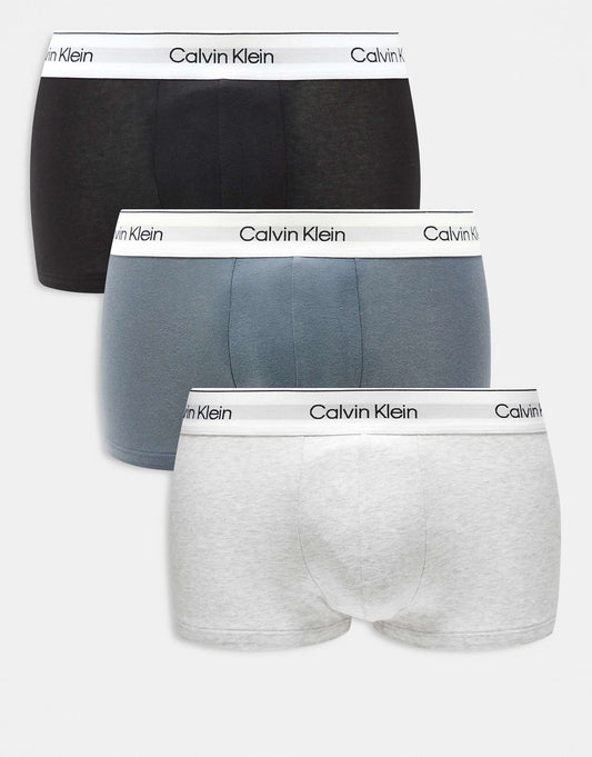 Modern Cotton 3 Pack Low Rise Trunk