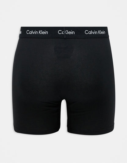 Cotton Stretch 5 Pack Boxer Brief With Coloured Waistbands