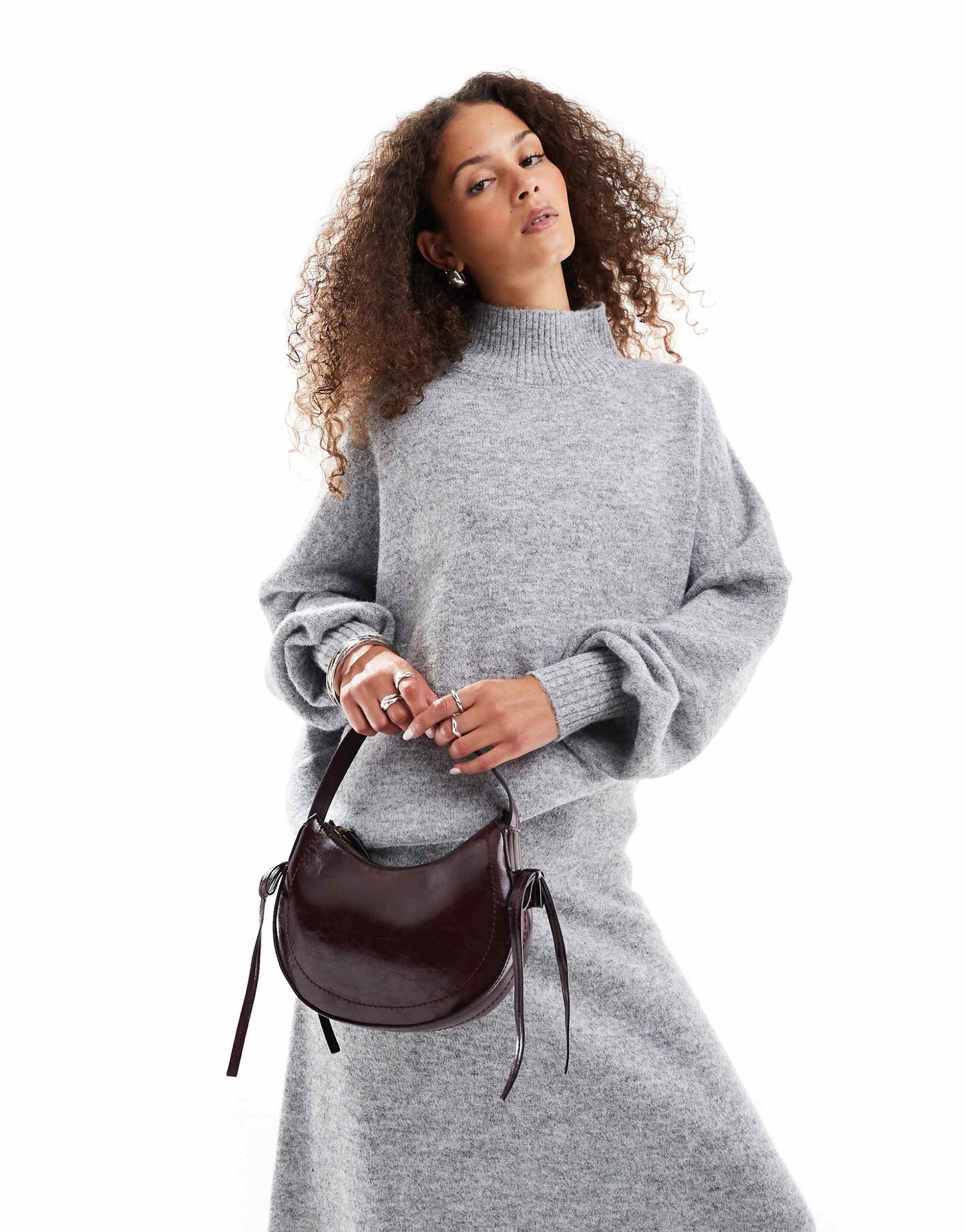 Alia Roll Neck Knit Jumper