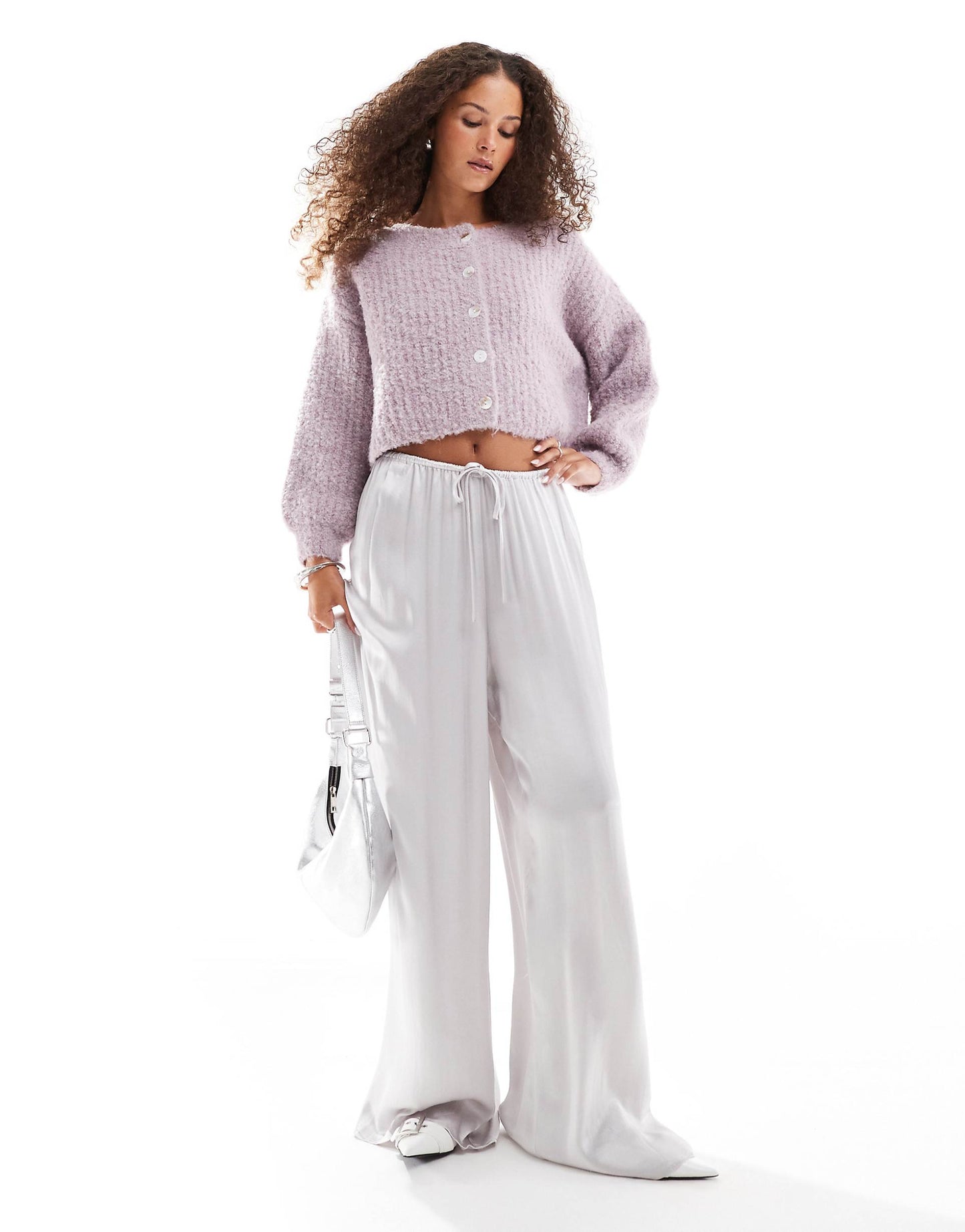 Elsie Fluffy Knit Cardigan