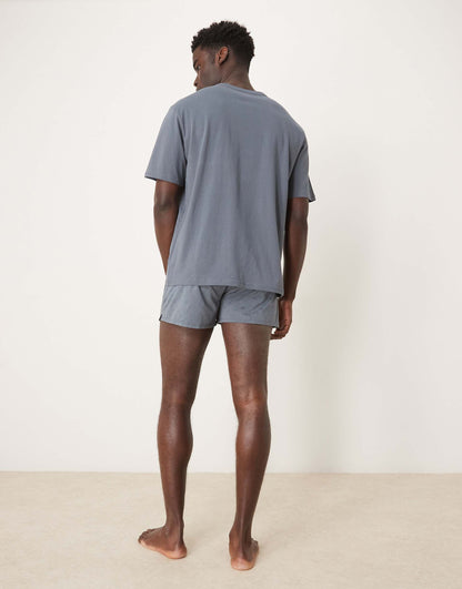 Modern Cotton T-Shirt/Boxer Lounge Set