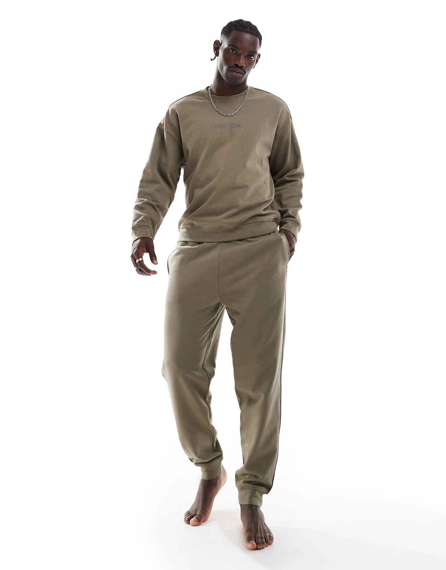 Tonal Logo Lounge Sweat Set