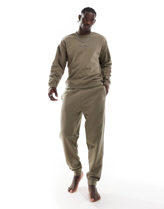 Tonal Logo Lounge Sweat Set
