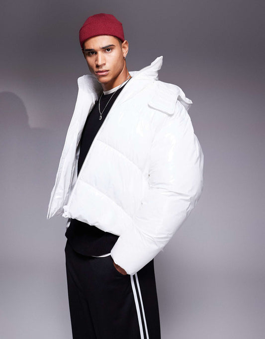 High Shine Puffer Jacket