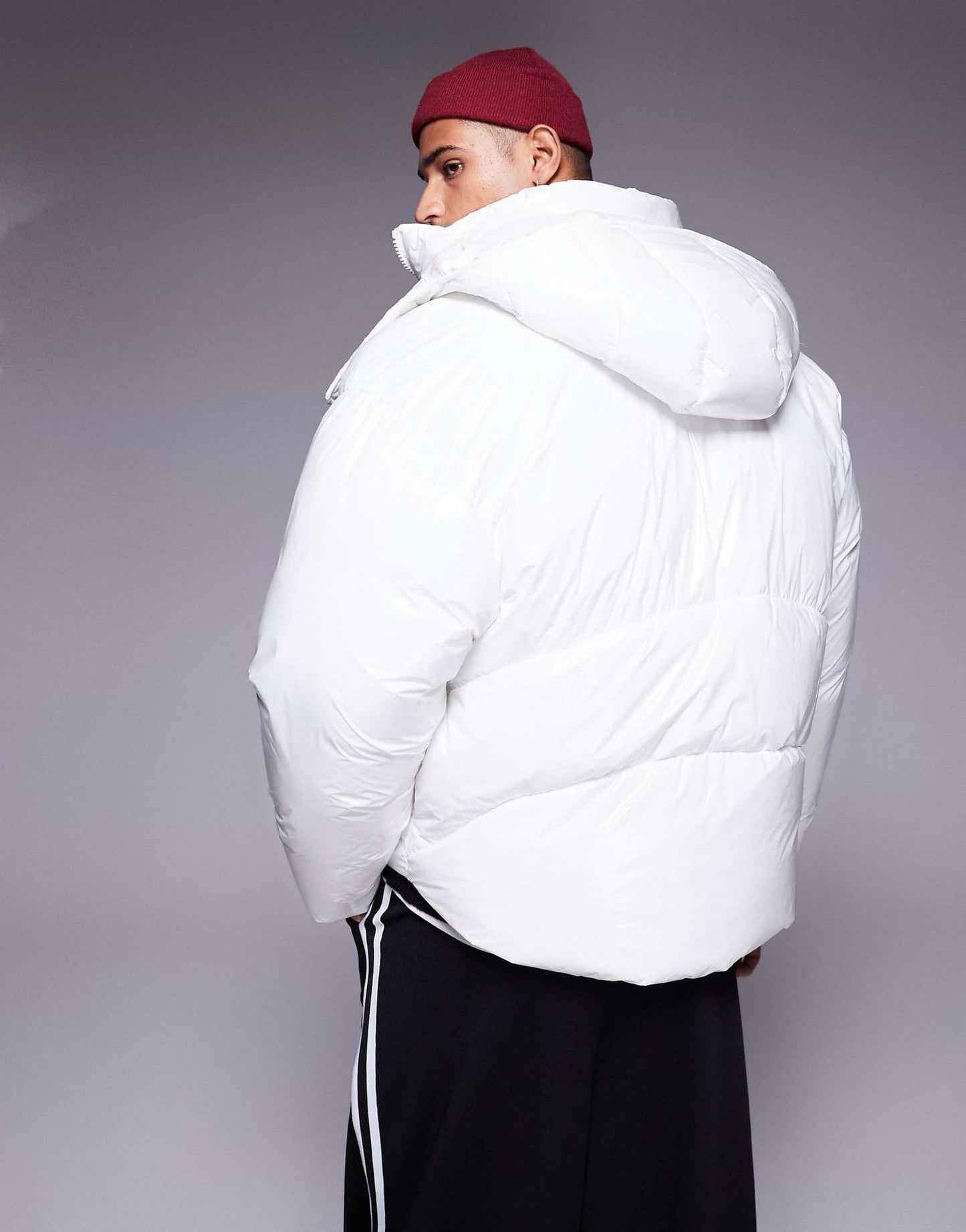 High Shine Puffer Jacket