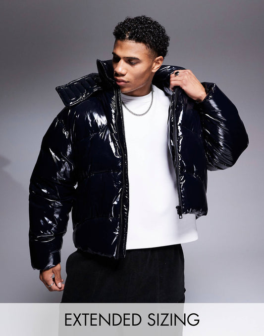 High Shine Puffer Jacket