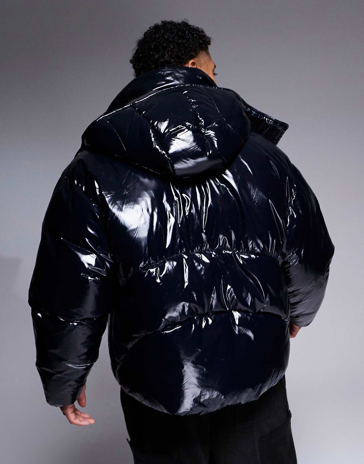 High Shine Puffer Jacket