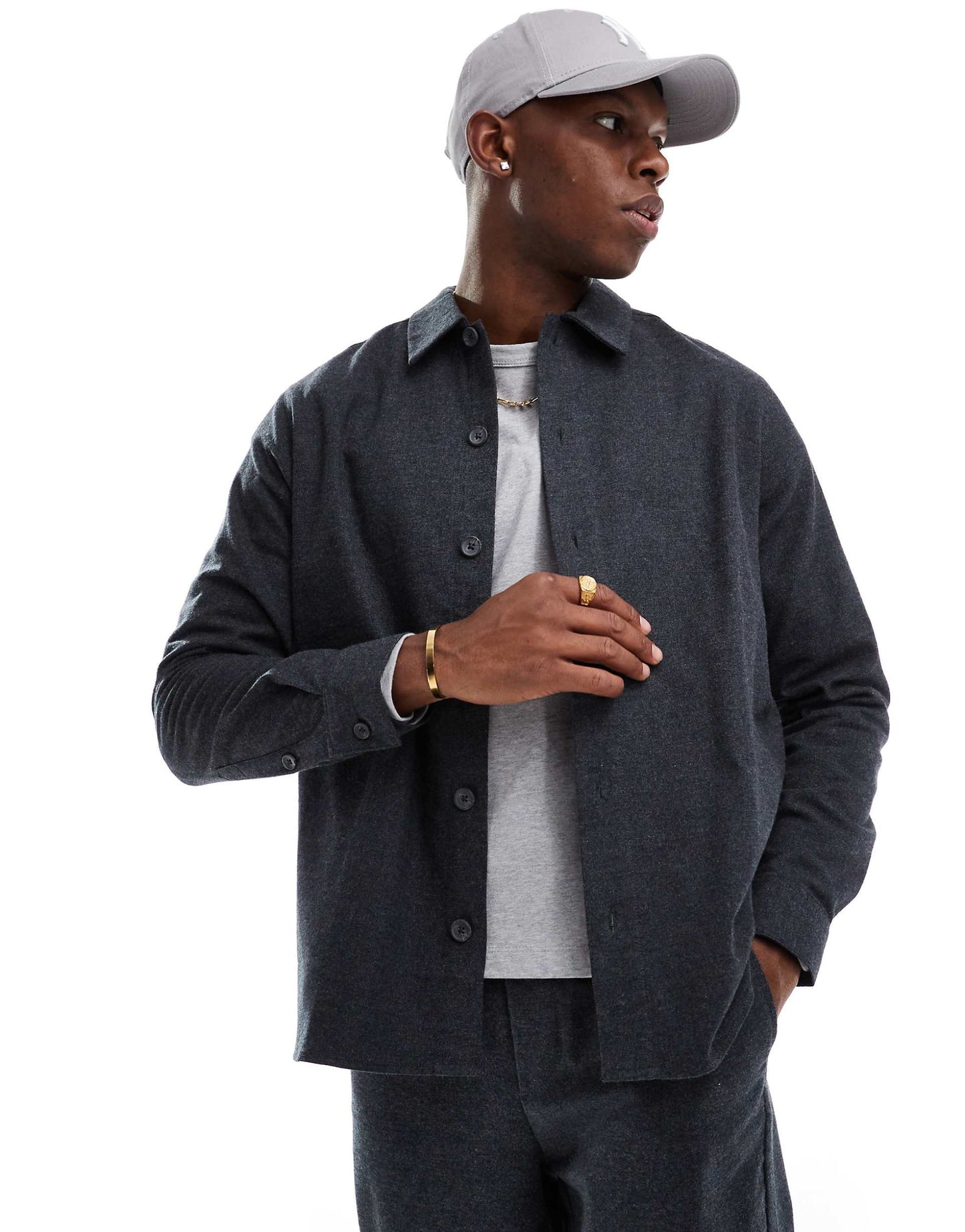 Long Sleeve Flannel Shirt Co-Ord