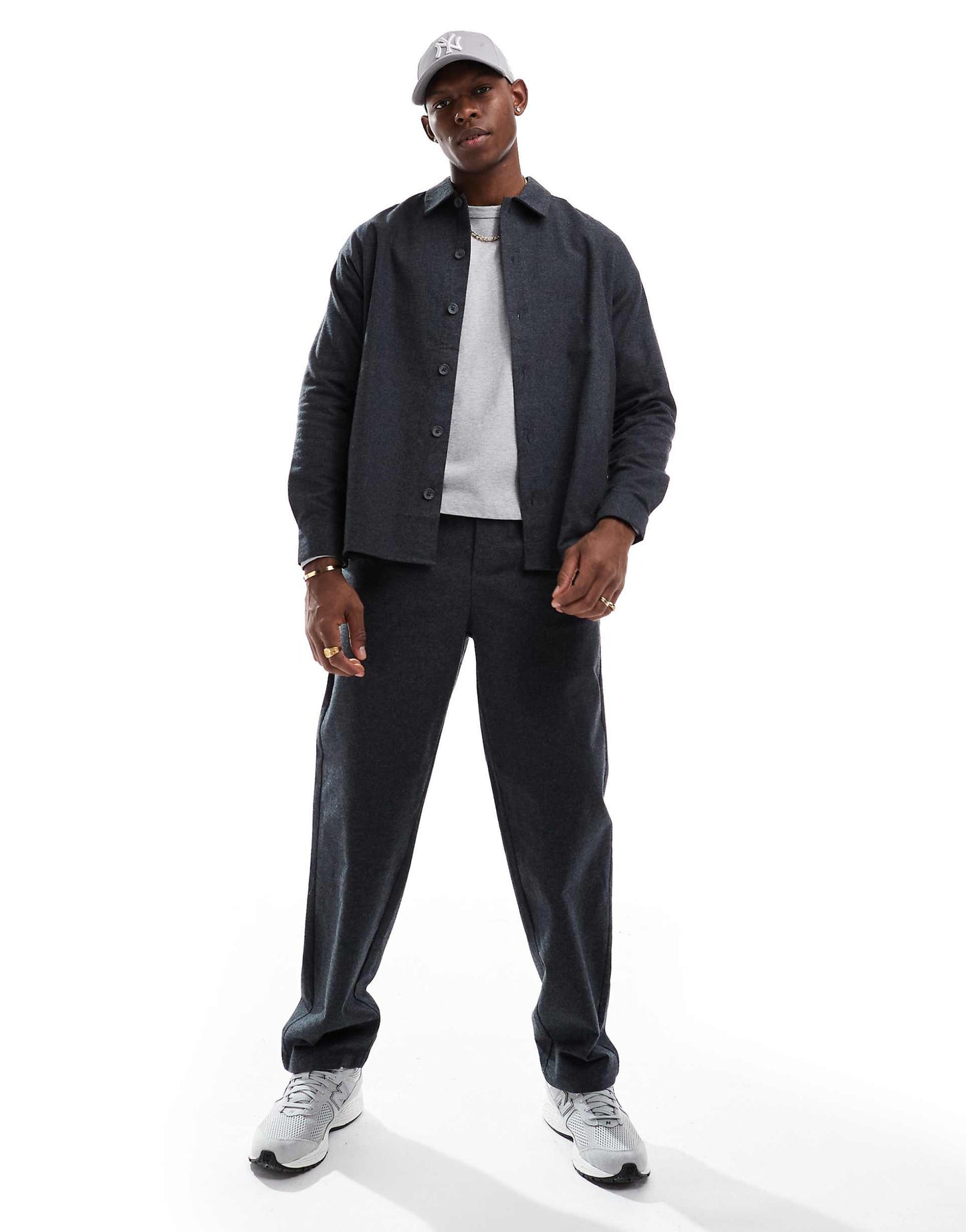 Long Sleeve Flannel Shirt Co-Ord