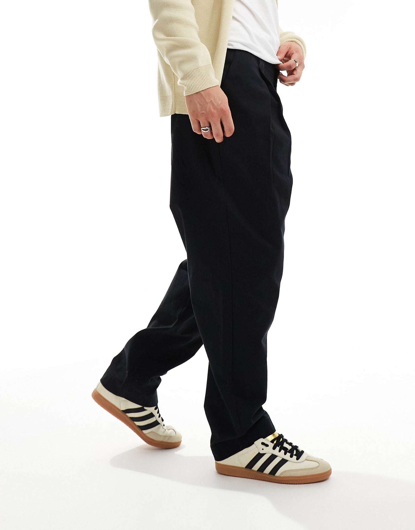 Balloon Chinos With Pleats