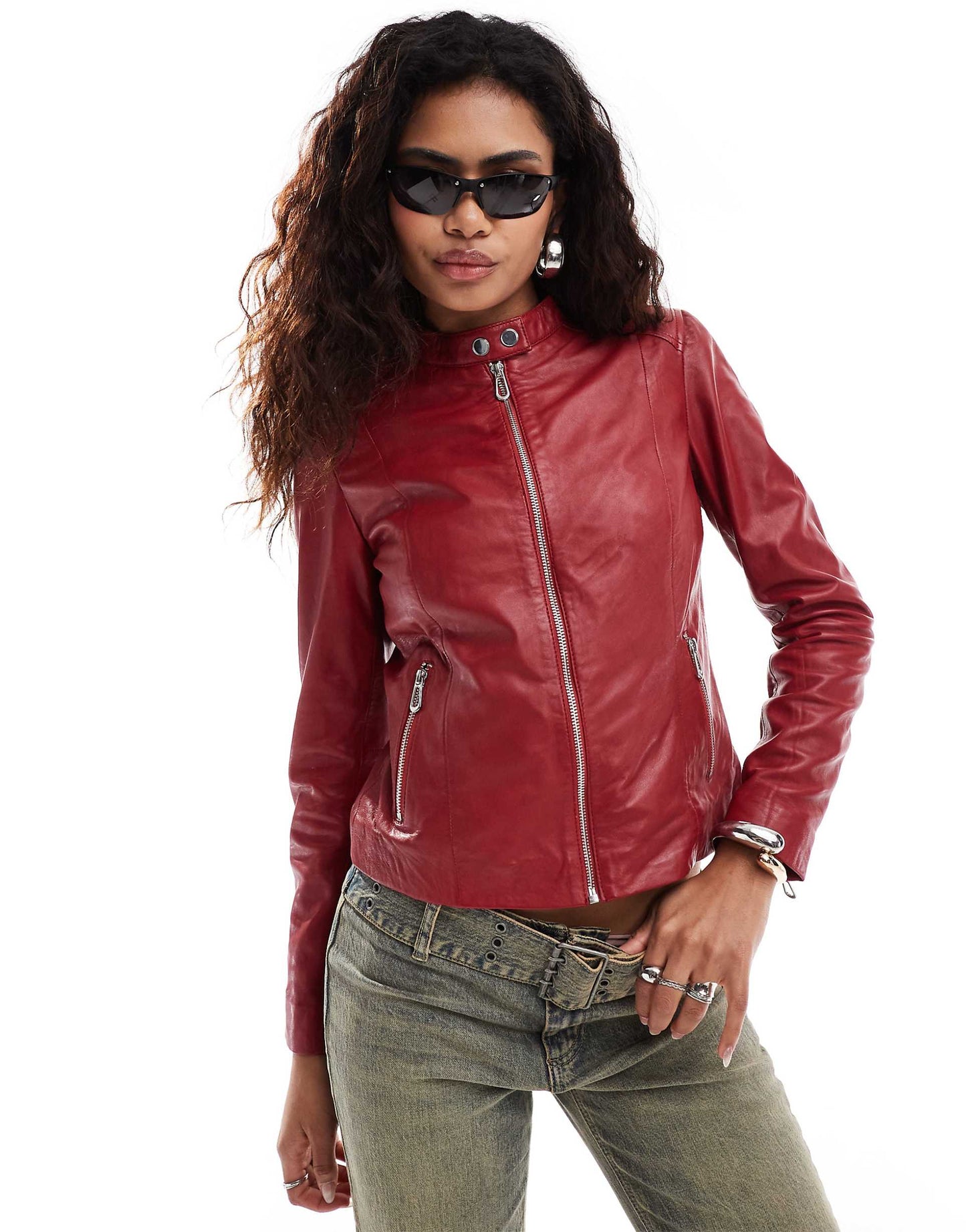 Leather Biker Jacket