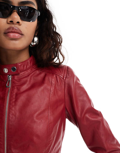 Leather Biker Jacket