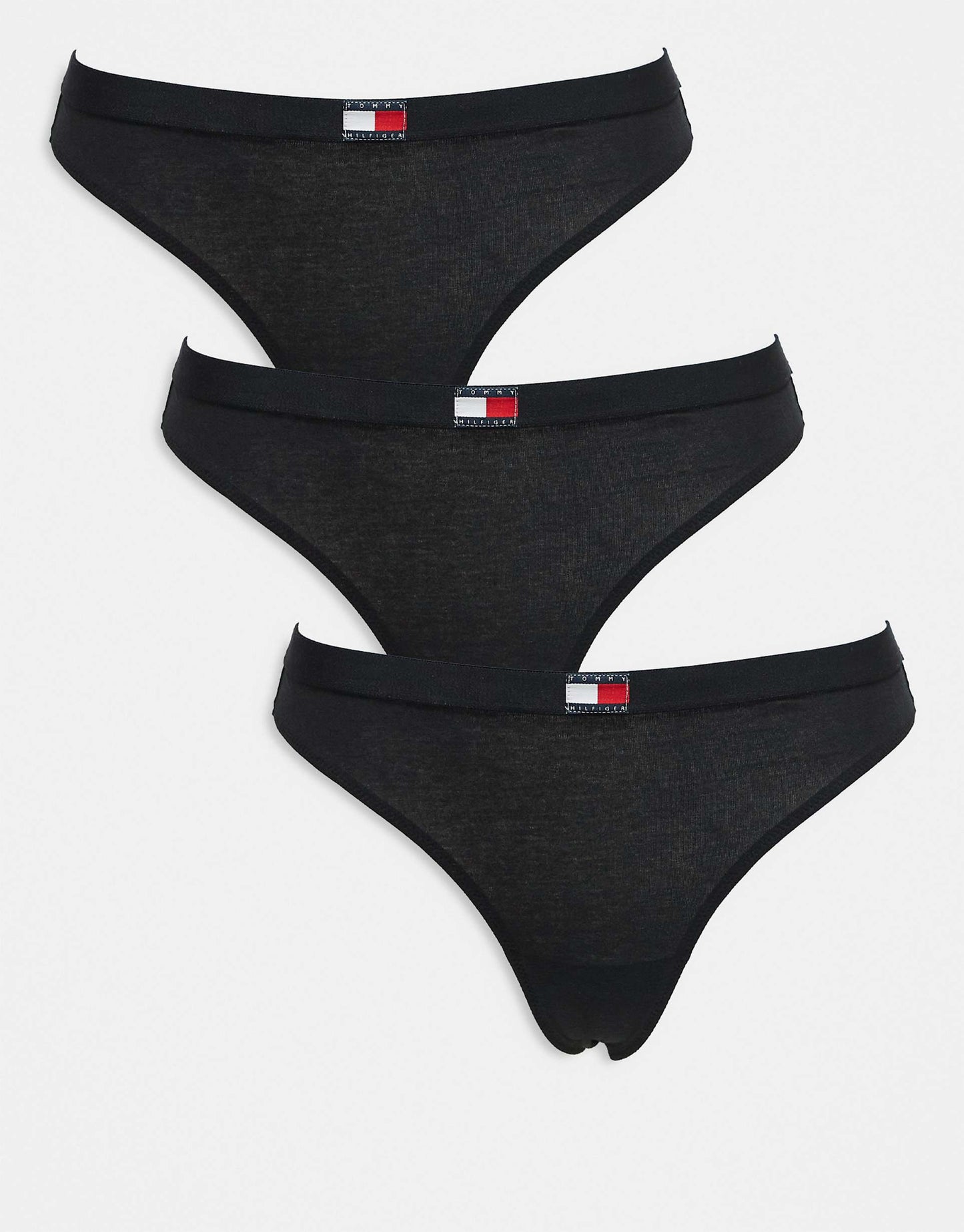 3 Pack Flag Detail Thong